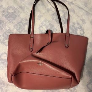 Coach Pink Sparkle Tote